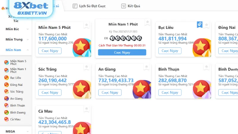 Điểm qua các hình thức cược lô đề online nổi bật nhất tại 8XBET