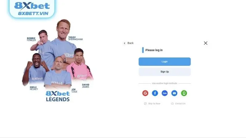 Hướng dẫn tân thủ thực hiện đăng nhập 8XBET đơn giản dễ hiểu